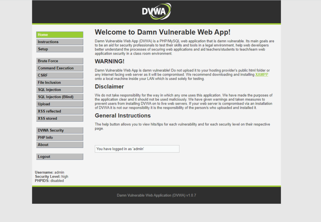 dvwa