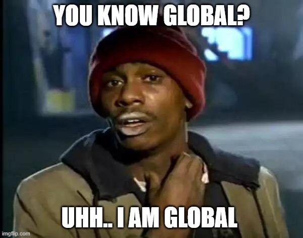 global keyword
