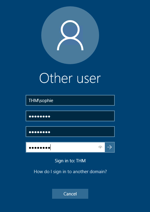 Tryhackme - Active Directory Basics RDP password change