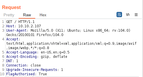 Tryhackme - Burpsuite: Repeater Request