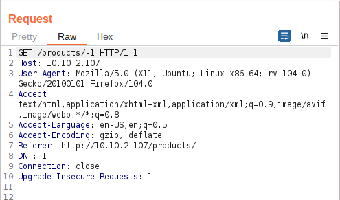 Tryhackme - Burpsuite: Repeater Get request