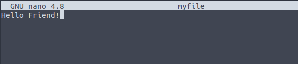 Tryhackme - Linux Fundamentals Part 3 myfile edit