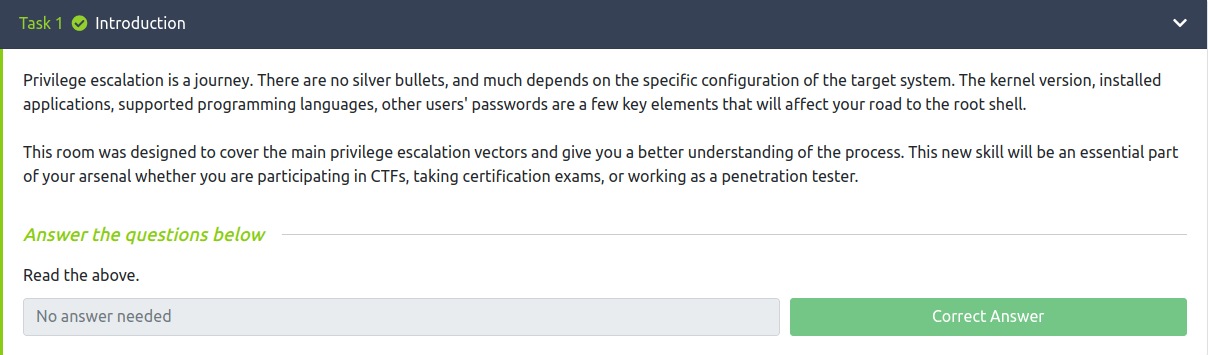 Tryhackme - Linux Privilege Escalation