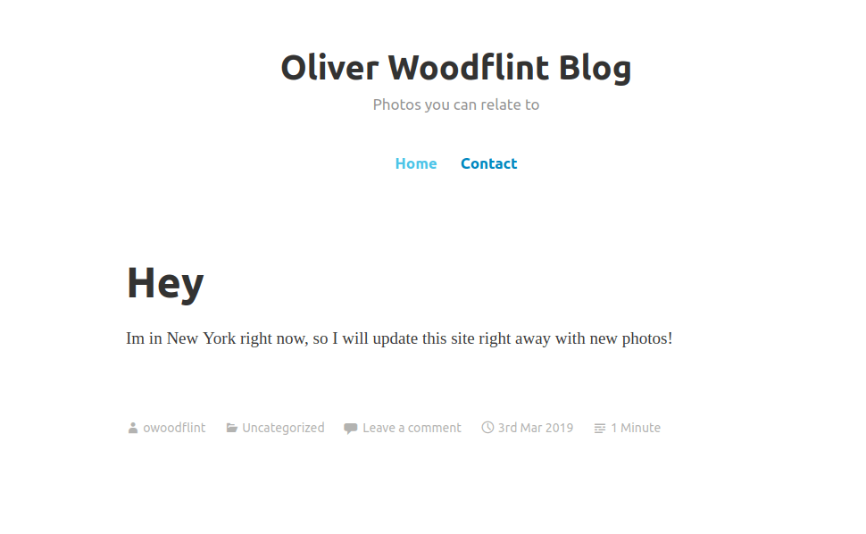 Tryhackme - OhSINT Oliver Woodflint Blog