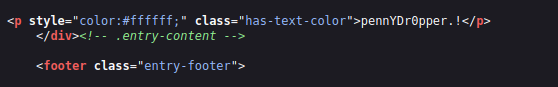 Tryhackme - OhSINT pennYDr0pper.!