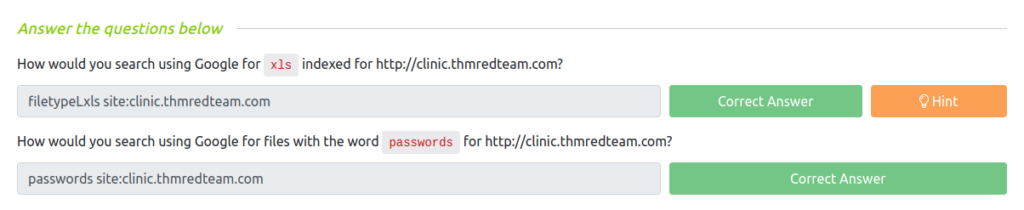 Tryhackme - Red Team Recon Task 4 - Advanced Searching