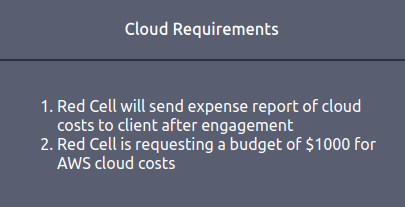 Tryhackme - Red Team Engagements Cloud Requirements