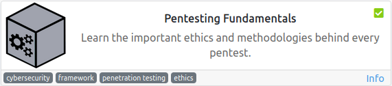 Tryhackme - Pentesting Fundamentals Pentesting Fundamentals