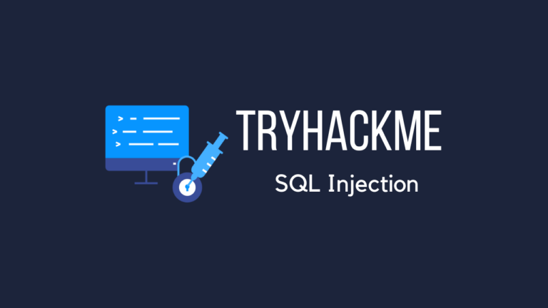 Tryhackme - SQL Injection