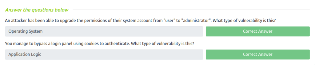 Tryhackme - Vulnerabilities 101 Task 2 - Introduction to Vulnerabilities