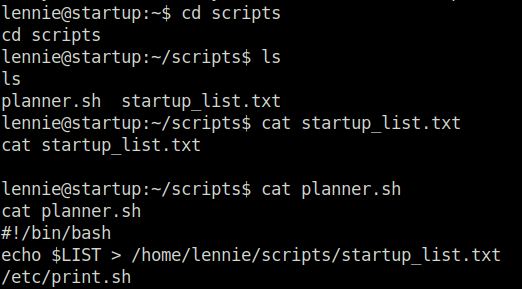 Tryhackme - Startup startup_list.txt