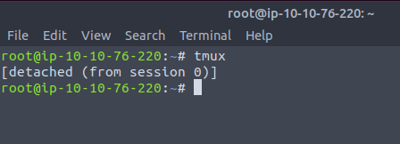 Tryhackme - tmux tmux