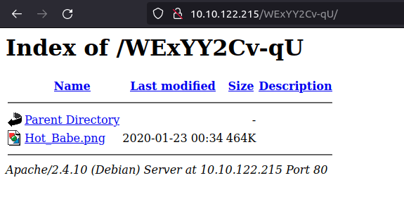 Tryhackme - Year of the Rabbit Index of WExYY2Cv-qU