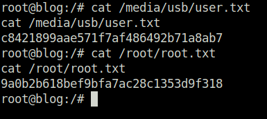 Tryhackme - Blog root flag