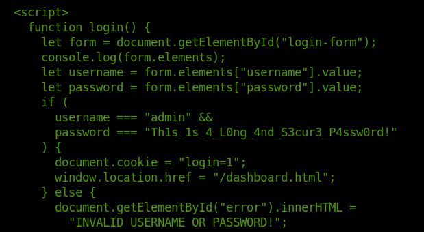 Tryhackme - Git Happens admin login password