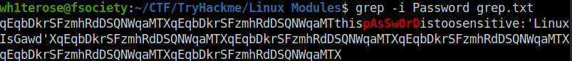 Tryhackme - Linux Modules grep.txt
