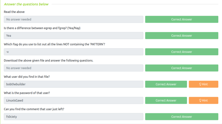 Tryhackme Linux Modules Tryhackme Linux Modules