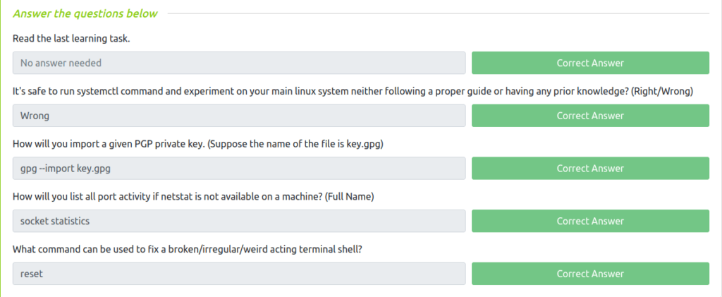 Tryhackme - Linux Modules Task 13 - Other modules