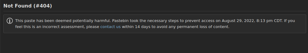 Tryhackme - Fowsniff CTF Pastebin Not found