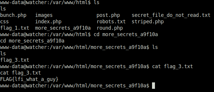 Tryhackme - Watcher flag 3