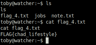 Tryhackme - Watcher flag 4