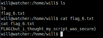 Tryhackme - Watcher flag 6