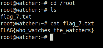 Tryhackme - Watcher flag 7