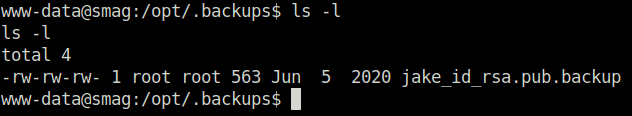 Tryhackme - Smag Grotto jake_id_rsa.pub.backup
