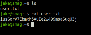 Tryhackme - Smag Grotto user flag