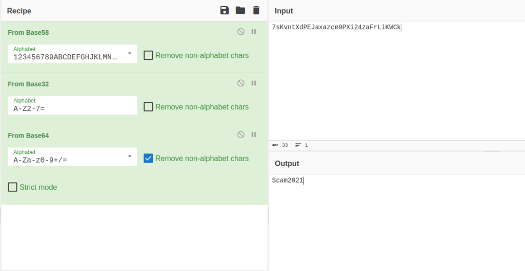Tryhackme - Tech_Supp0rt: 1 Decode the admin password