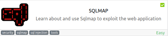 Tryhackme - SQLMAP SQLMAP