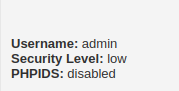 DVWA - Command Injection (Low/Med/High) PHPIDS disabled