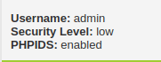 DVWA - Weak Session IDs (Low/Med/High) Security level Low