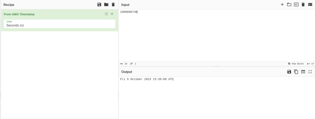 DVWA - Weak Session IDs (Low/Med/High) Cyberchef