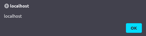 DVWA - DOM Based Cross Site Scripting (Low/Med/High) alert box