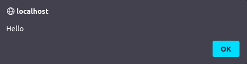 DVWA - Reflected Cross Site Scripting (Low/Med/High) pop alert Hello