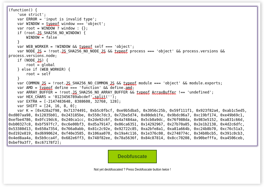DVWA - JavaScript Attacks (Low/Med/High) Javascript Deobfuscation