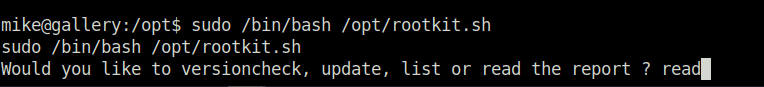 Tryhackme - Gallery rootkit.sh