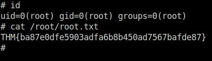 Tryhackme - Gallery root flag