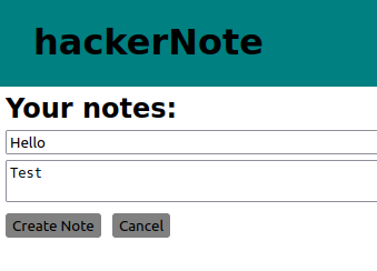 Tryhackme - hackerNote Your notes