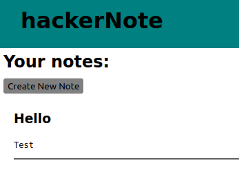 Tryhackme - hackerNote Your notes