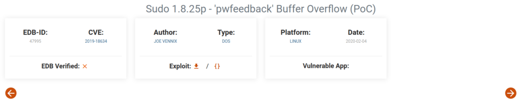Tryhackme - hackerNote Sudo 1.8.25p Pwnfeedback Buffer Overflow