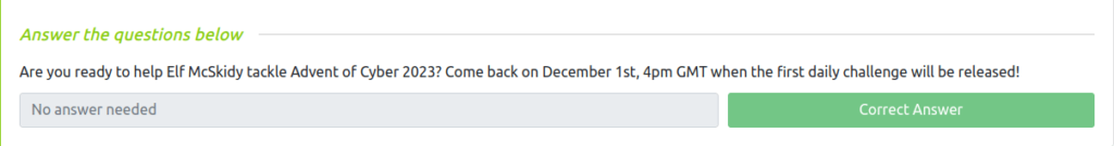 Task 6 - [Introduction] The Insider Threat Who Stole Christmas