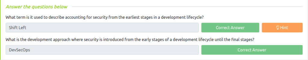 Tryhackme - Introduction to DevSecOps Task 4 - Shifting Left