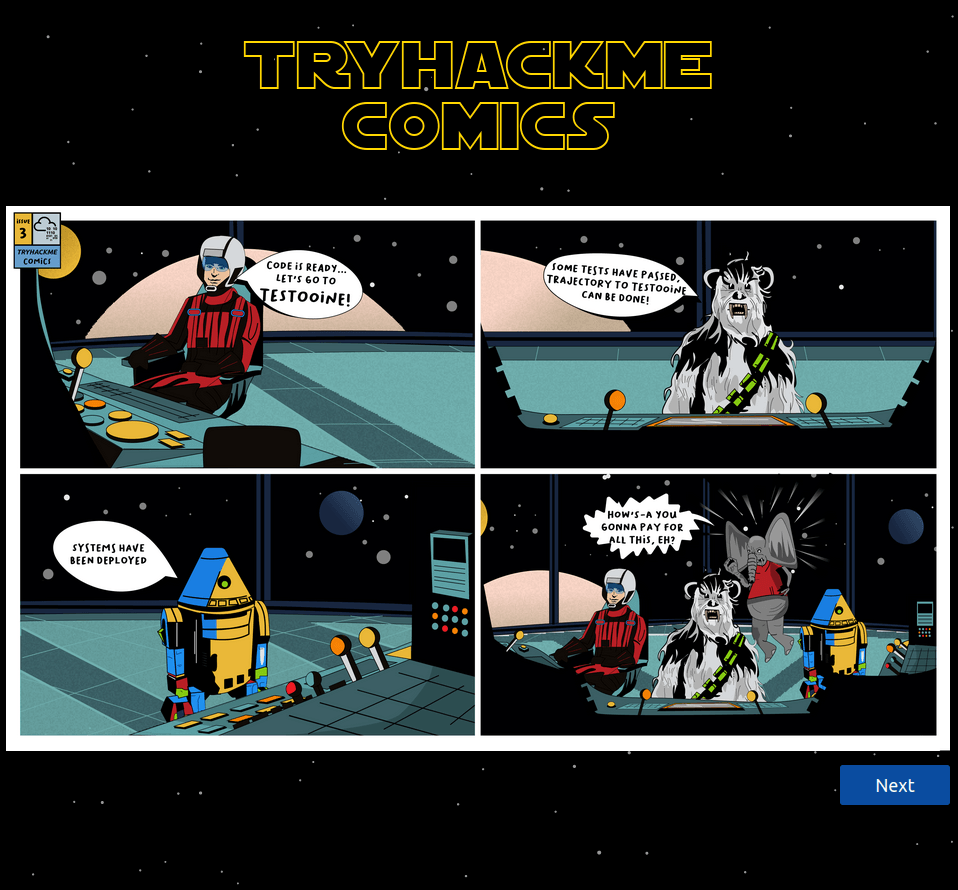 Tryhackme - Introduction to DevSecOps Comic 1